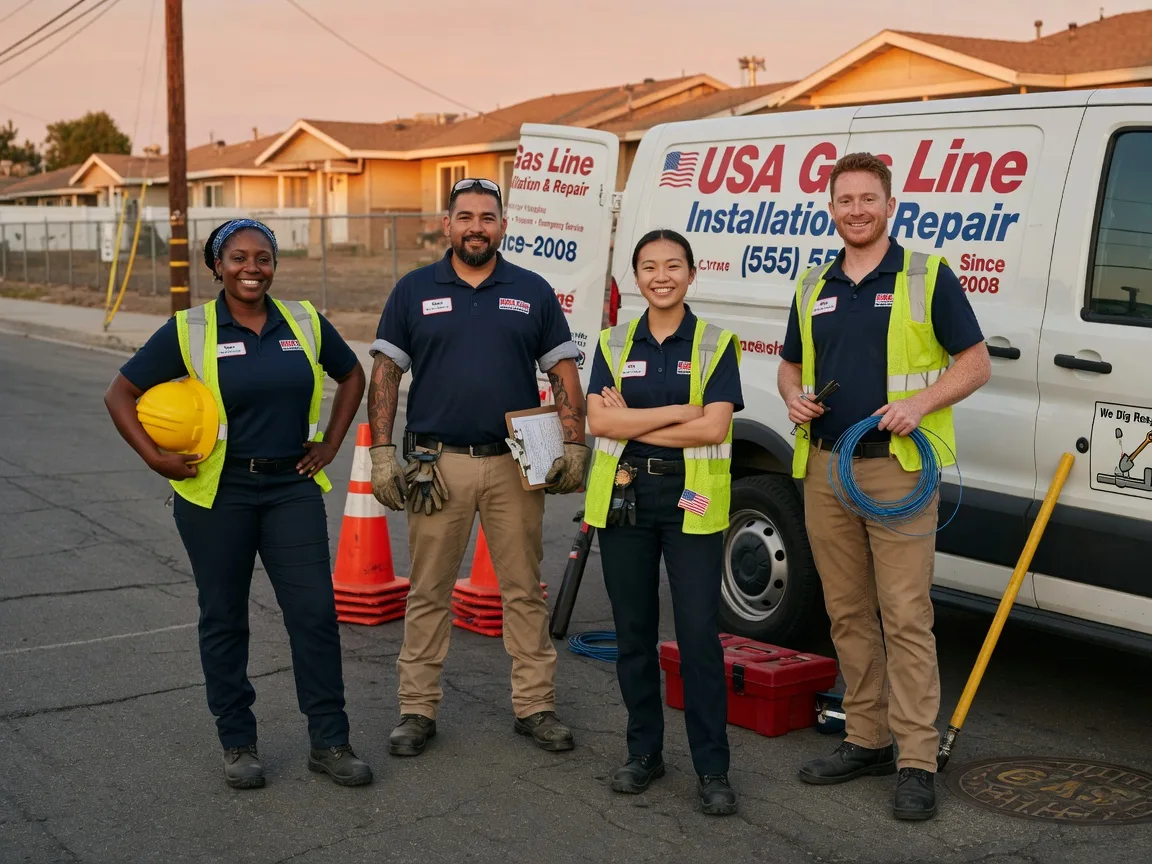 Gas Line Installation company in Evansville, MN